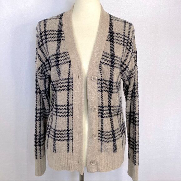JOIE BUTTON FRONT CARDIGAN - Picture 1 of 8
